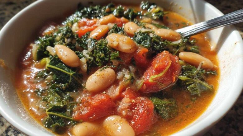 Tuscan White Bean and Kale Soup