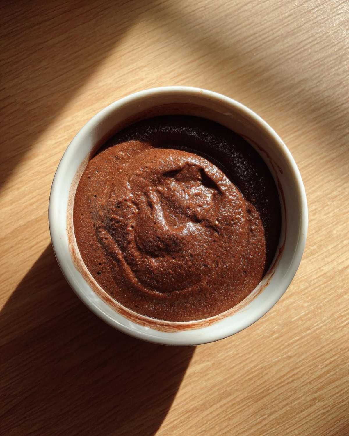 Vegan Chocolate Avocado Mousse - detail 1