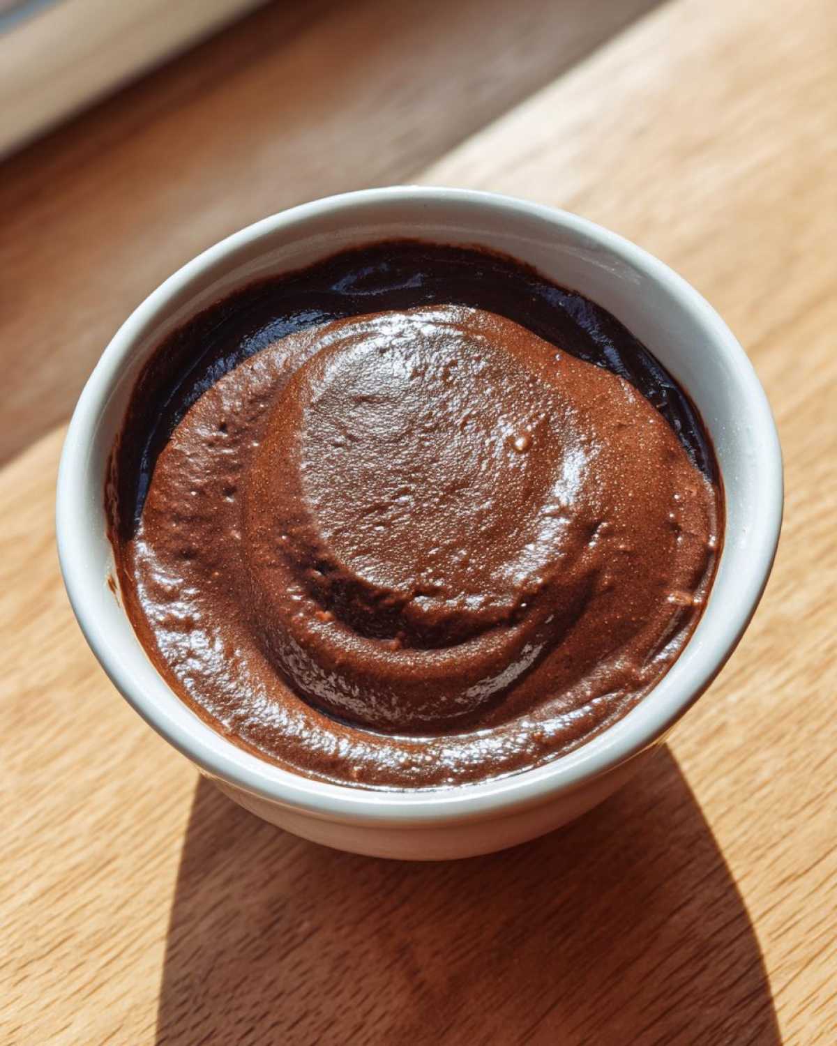 Vegan Chocolate Avocado Mousse - detail 3