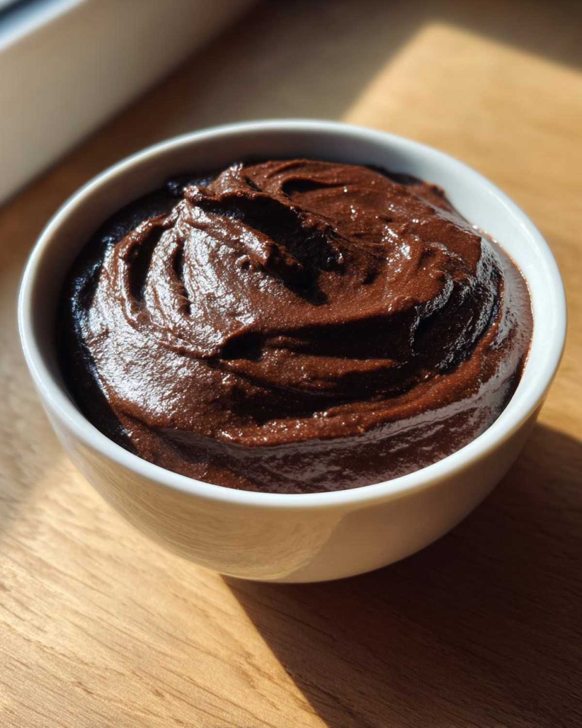 Vegan Chocolate Avocado Mousse - detail 4