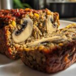 Vegetarian Lentil and Mushroom Meatloaf