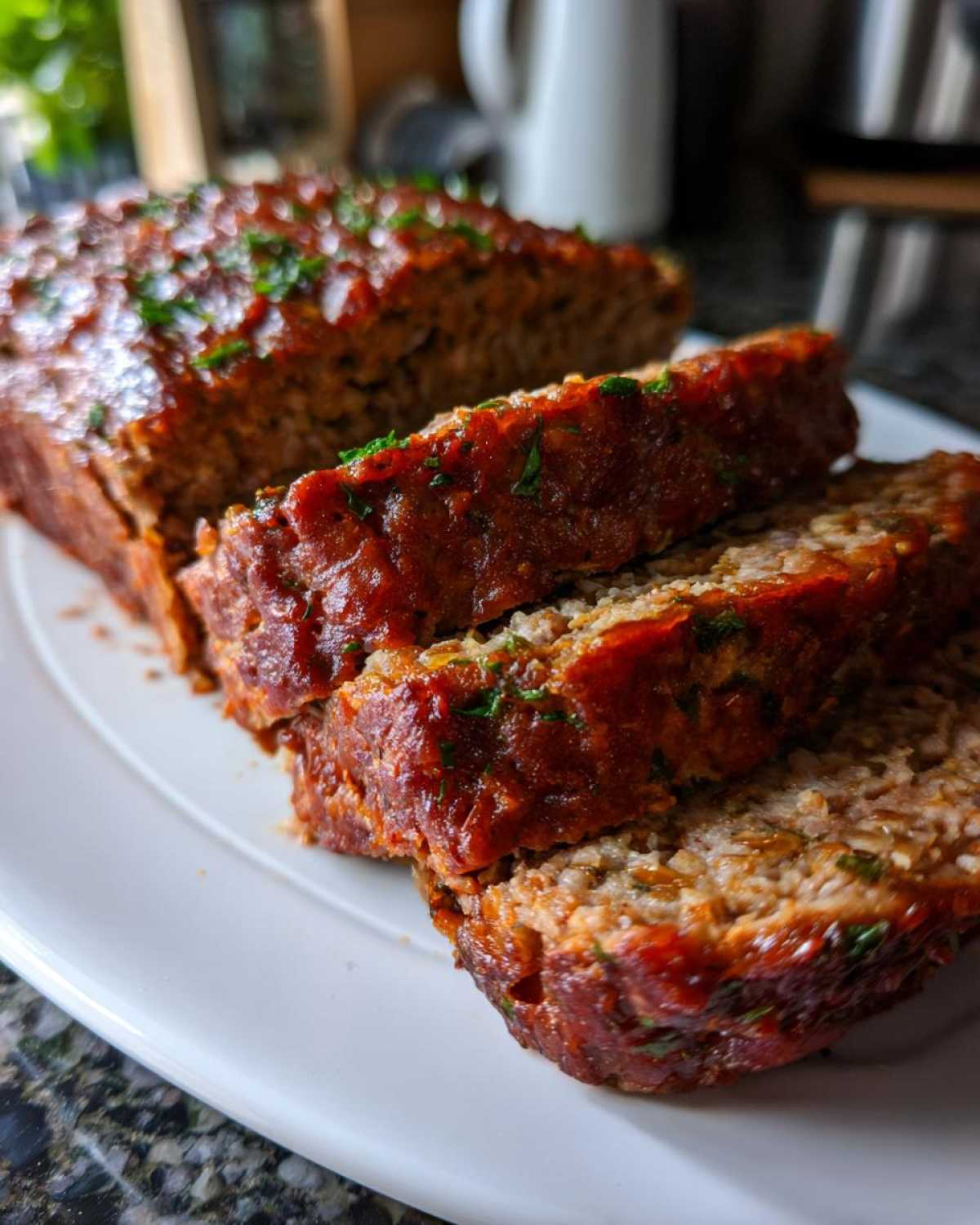 Vegetarian Lentil and Mushroom Meatloaf - detail 4