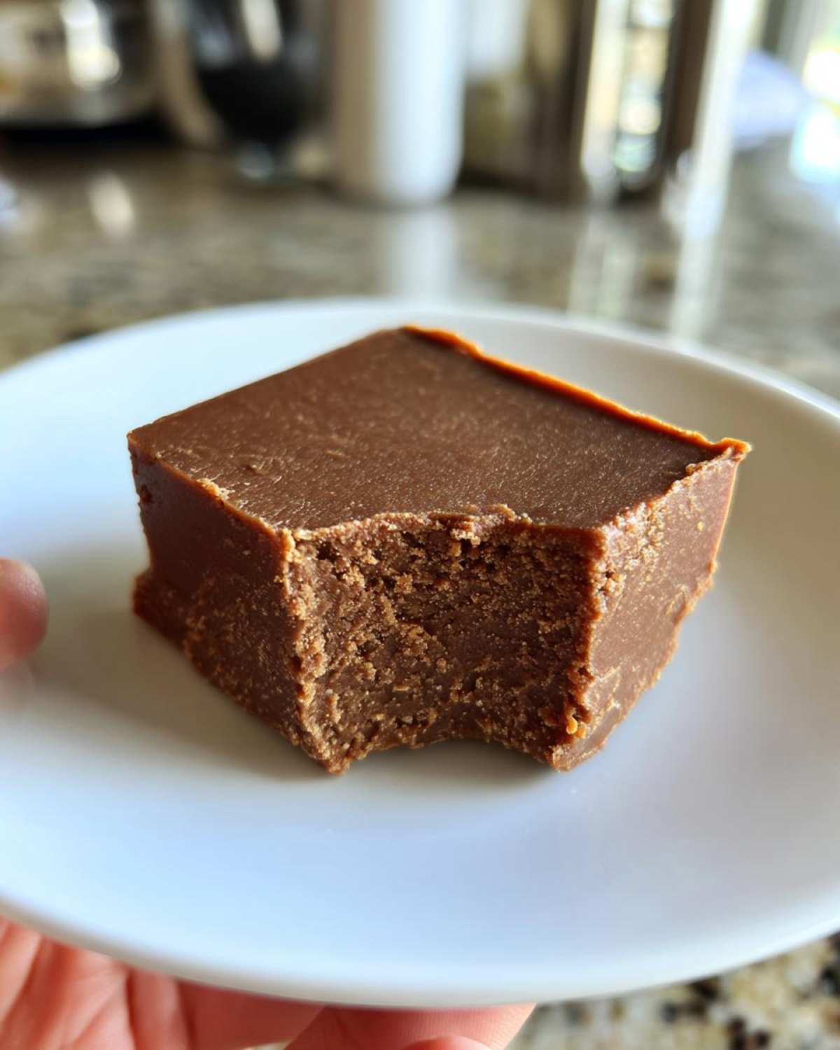 5-Ingredient Peanut Butter Chocolate Fudge - detail 1