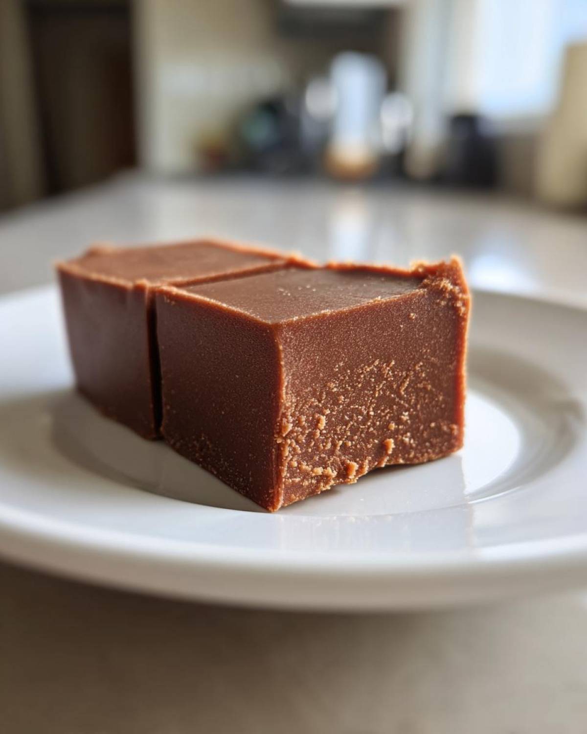 5-Ingredient Peanut Butter Chocolate Fudge - detail 3