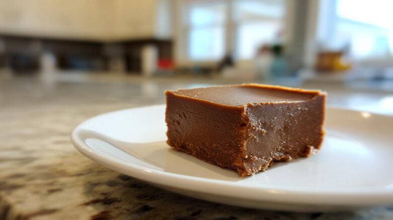 5-Ingredient Peanut Butter Chocolate Fudge