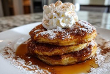 Apple Cider Donut Pancakes