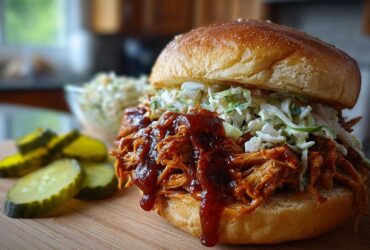 BBQ Pulled Jackfruit Sandwiches (Vegan Comfort Food)