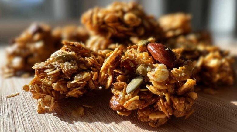 Baked Chai-Spiced Granola Clusters