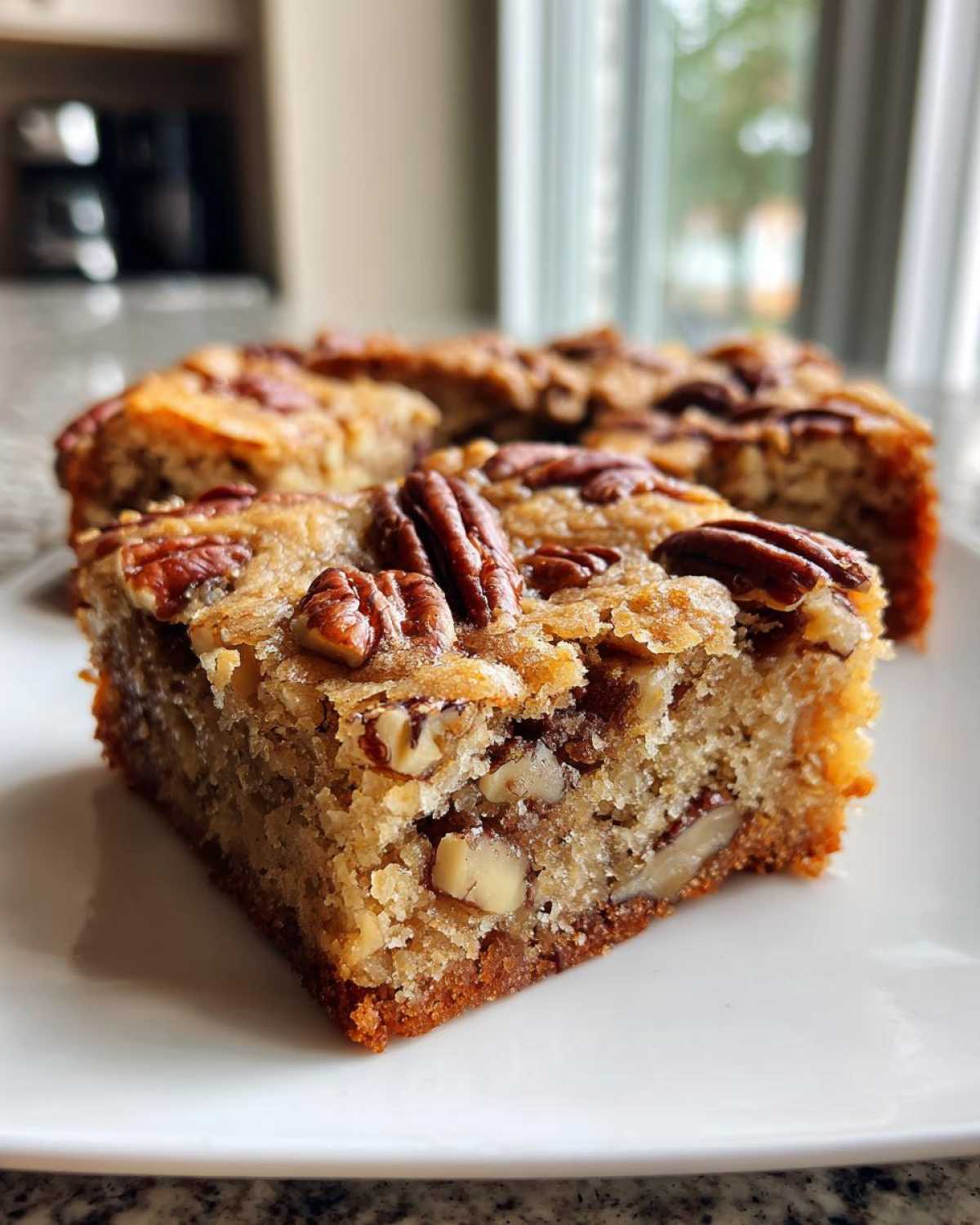 Brown Butter Pecan Blondies - detail 1