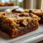 Brown Butter Pecan Blondies