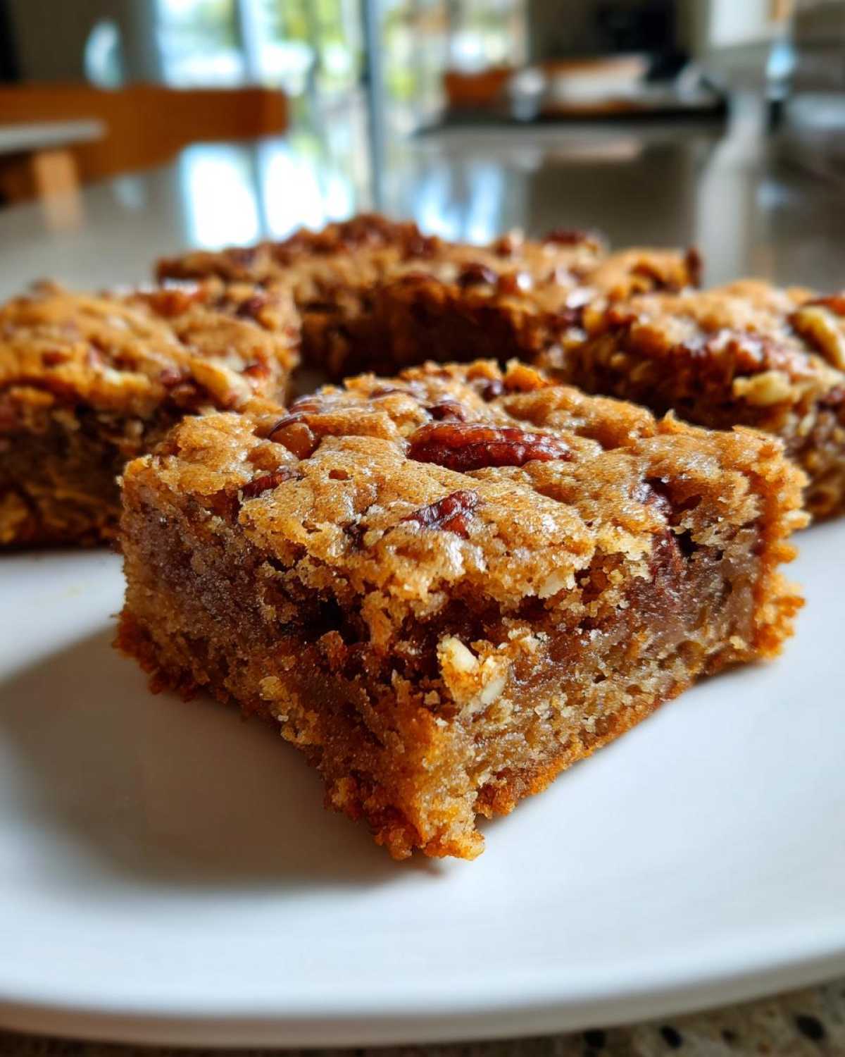 Brown Butter Pecan Blondies - detail 3