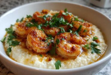 Cajun Shrimp and Cauliflower Grits (Keto Twist on Southern)