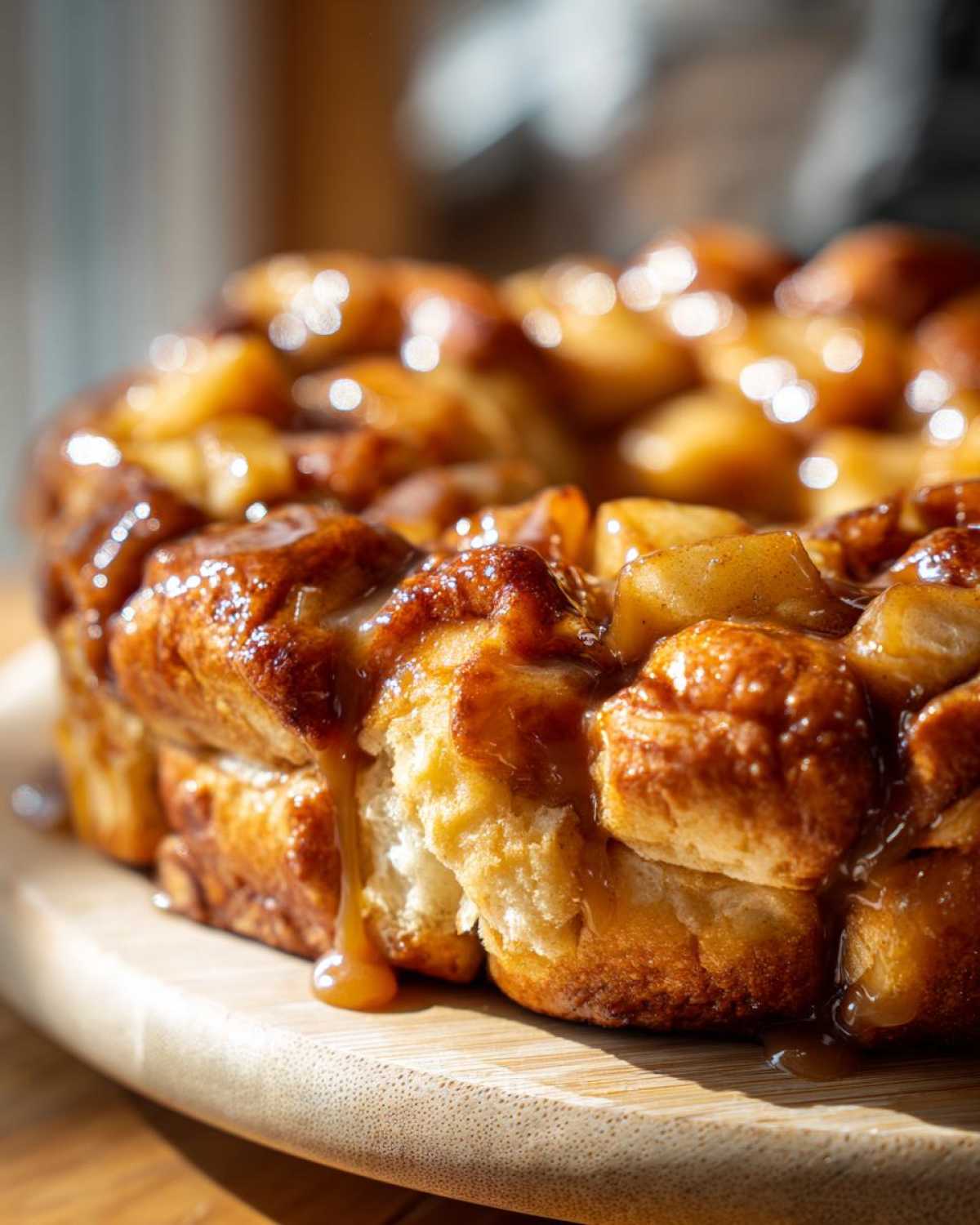 Caramel Apple Monkey Bread (Pull-Apart Dessert) - detail 3