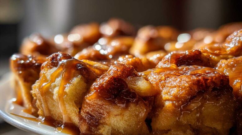 Caramel Apple Monkey Bread (Pull-Apart Dessert)