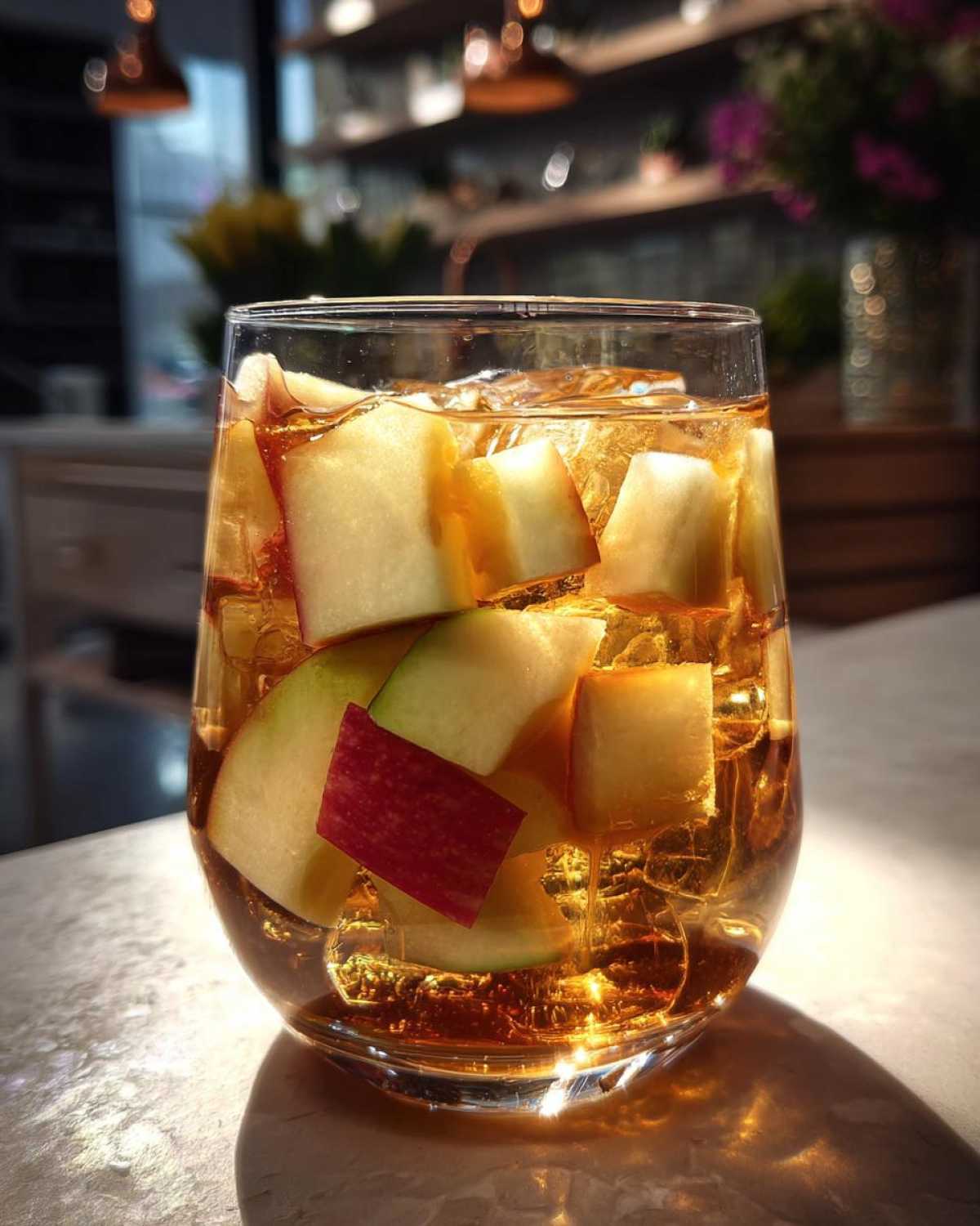 Caramel Apple Sangria (Fall Party Drink) - detail 4