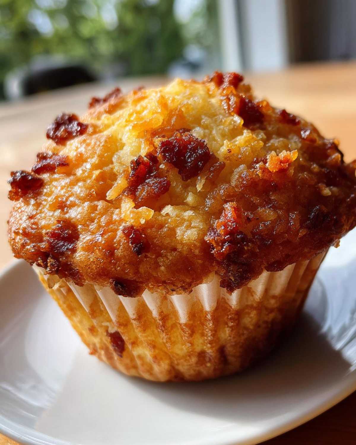 Cheddar Bacon Breakfast Muffins (Grab-and-Go) - detail 4