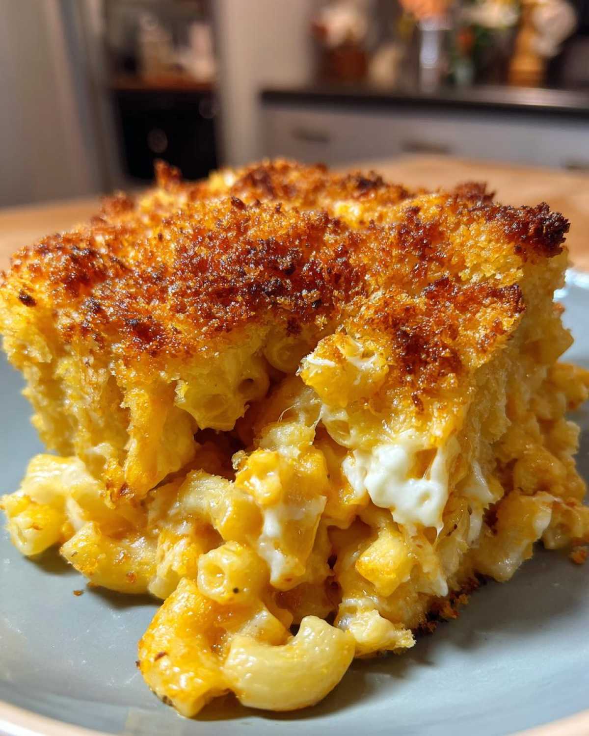 Cheesy Baked Pumpkin Mac and Cheese - detail 2