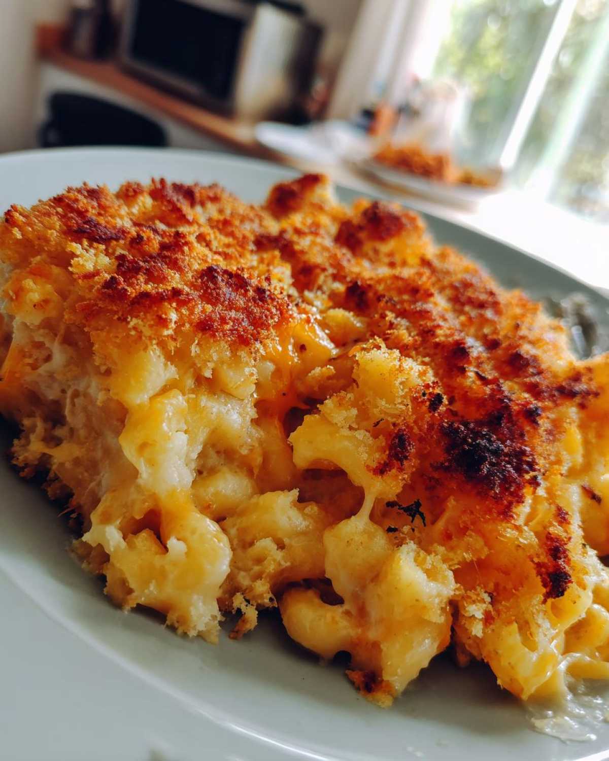 Cheesy Baked Pumpkin Mac and Cheese - detail 3
