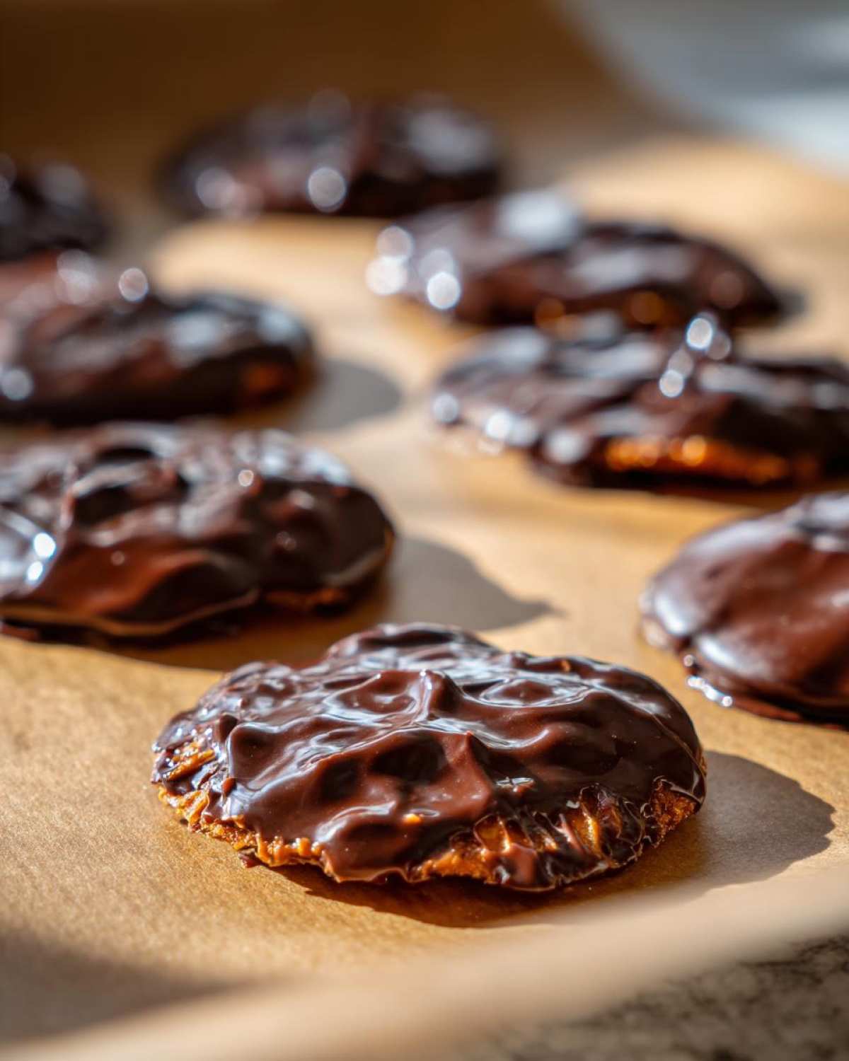 Chocolate Covered Potato Chips (Sweet & Salty Snack) - detail 1
