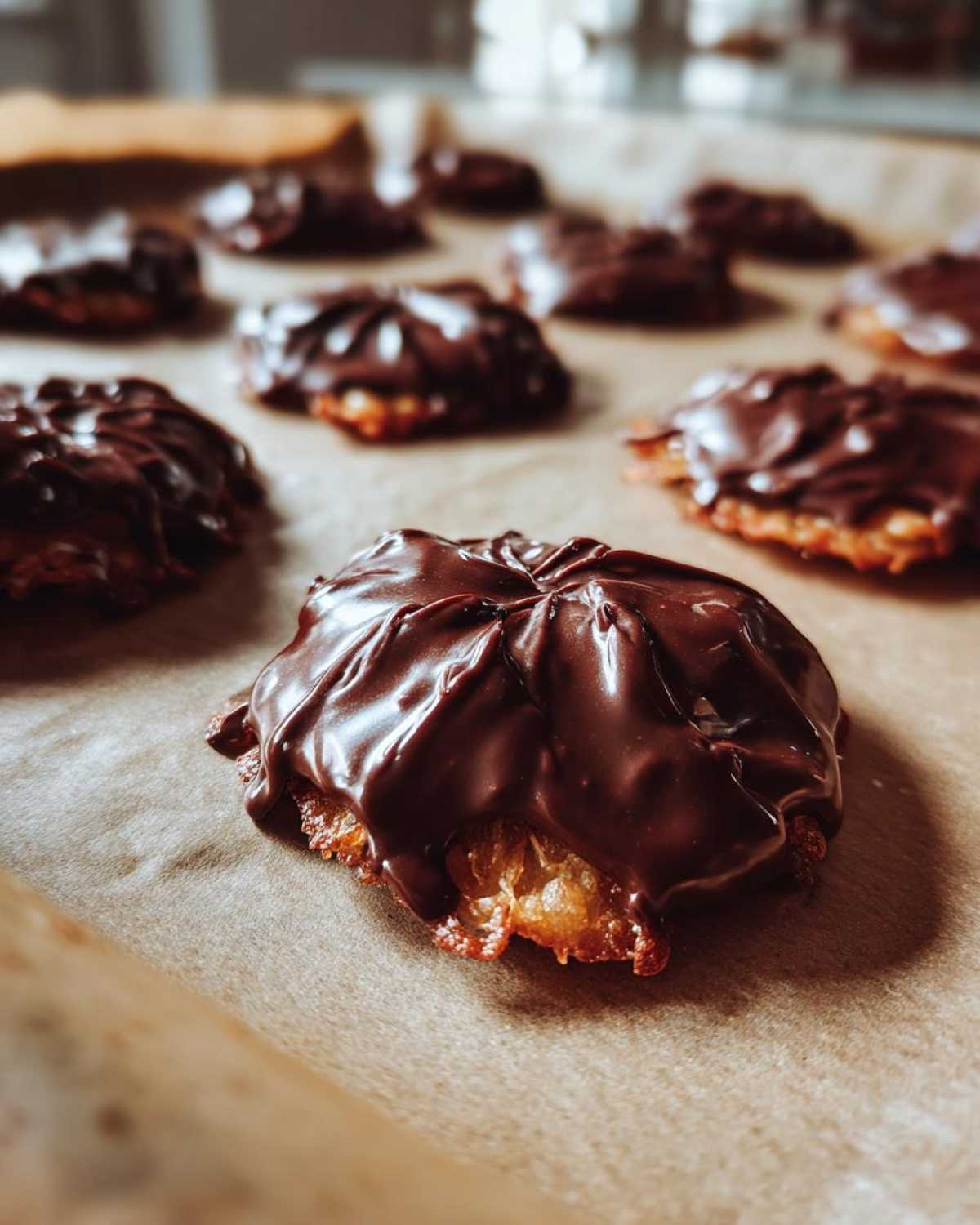 Chocolate Covered Potato Chips (Sweet & Salty Snack) - detail 3