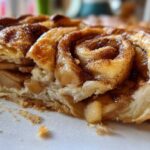 Cinnamon Roll Apple Pie (Dessert Mashup)
