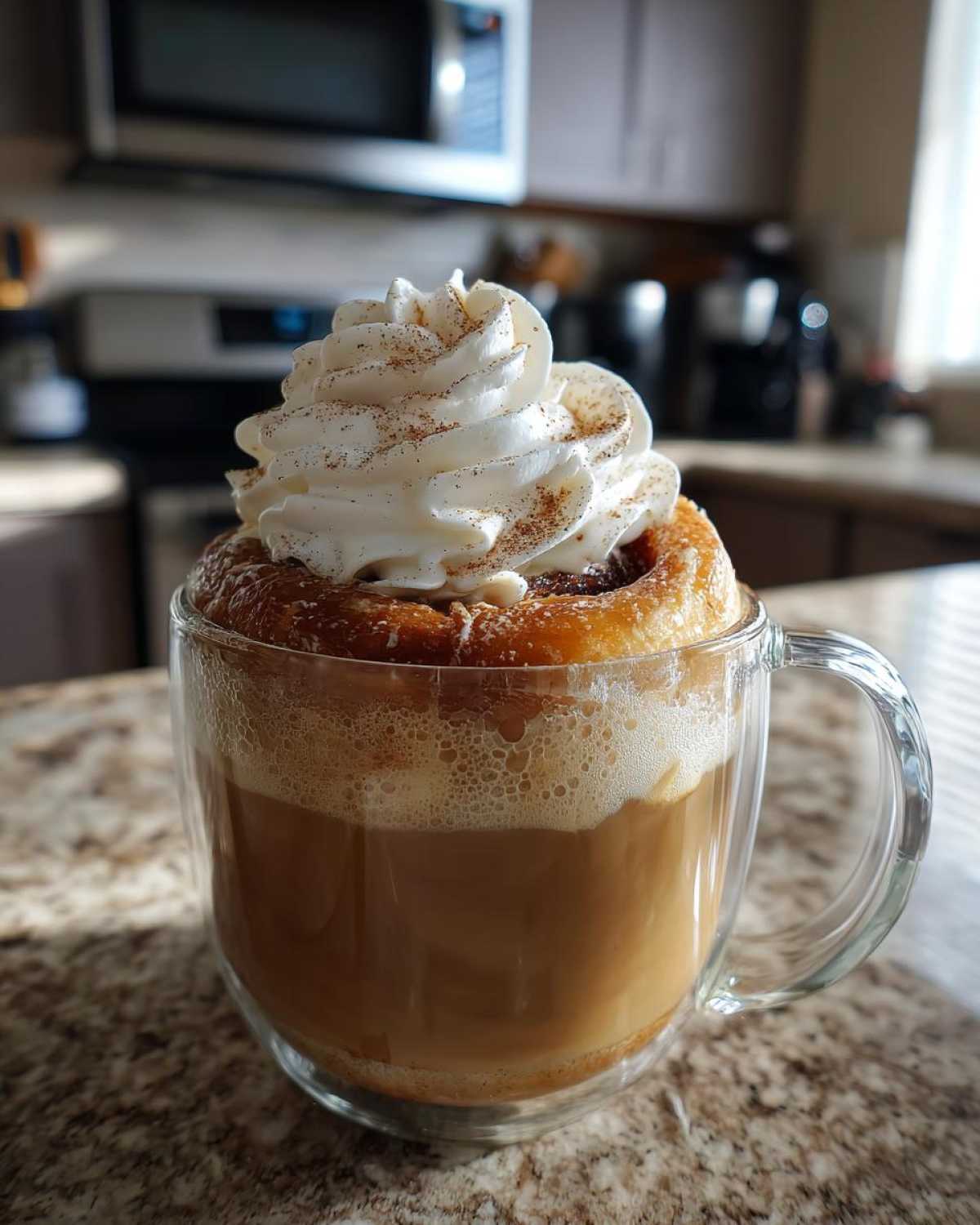 Cinnamon Roll Latte (Better Than Bakery) - detail 2