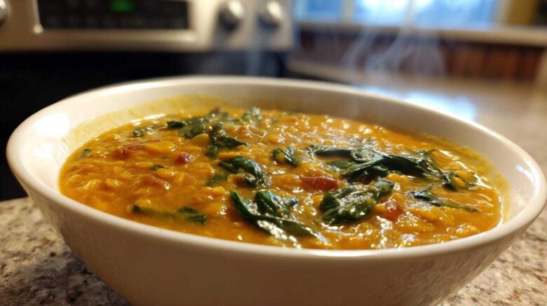 Coconut Curry Lentil Soup (One-Pot Vegan Dinner)