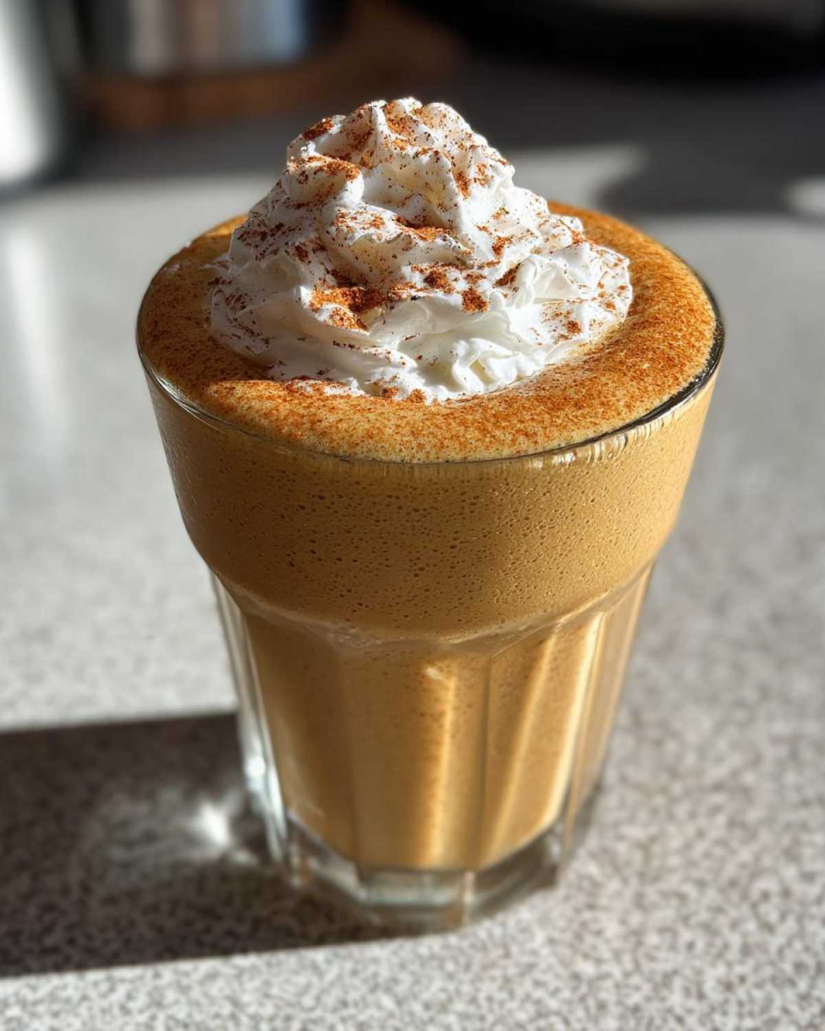 Gingerbread Eggnog Shake (Holiday Dessert Drink) - detail 3