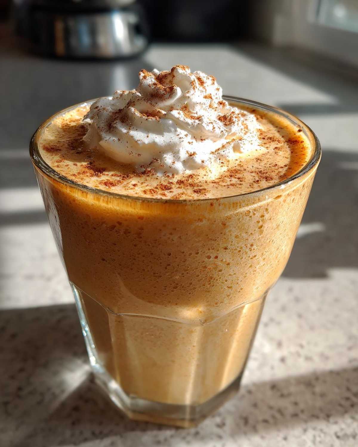 Gingerbread Eggnog Shake (Holiday Dessert Drink) - detail 4