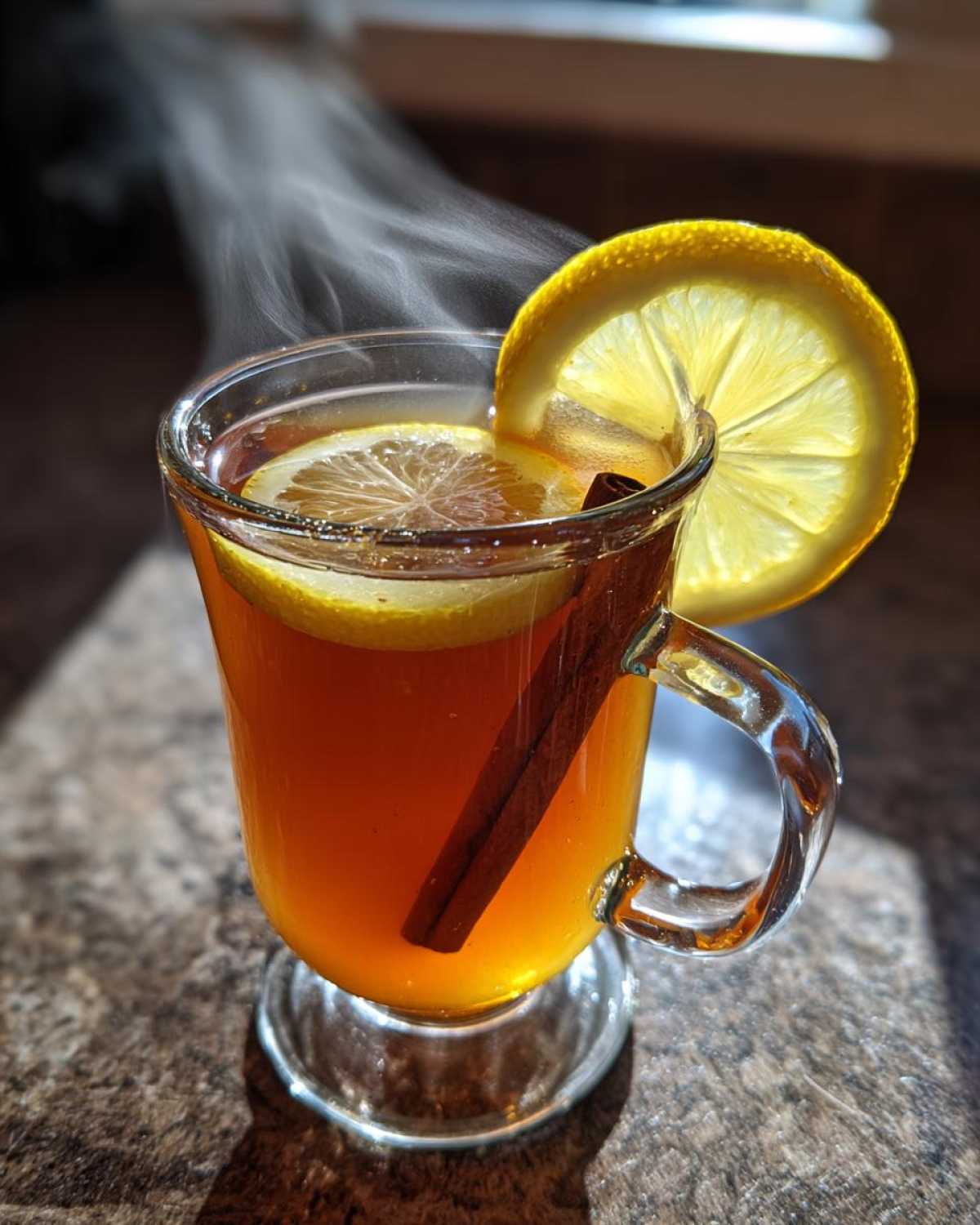 Hot Honey Bourbon Toddy - detail 2