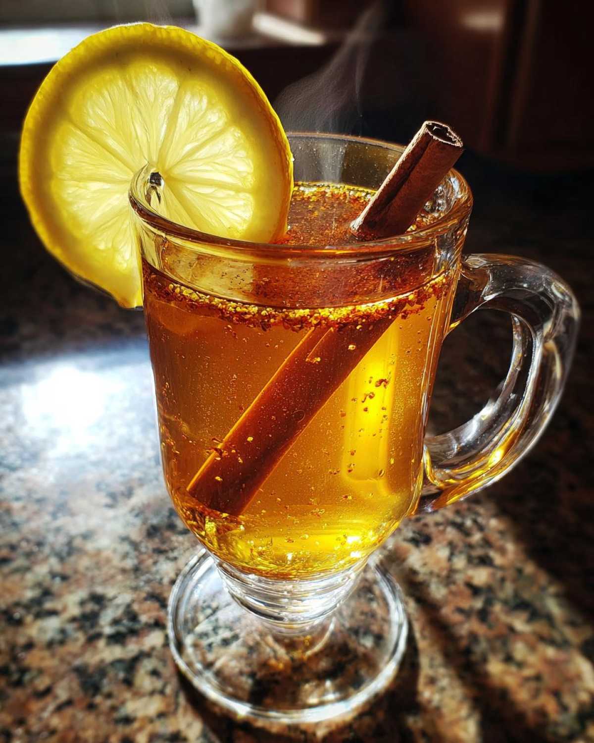 Hot Honey Bourbon Toddy - detail 3
