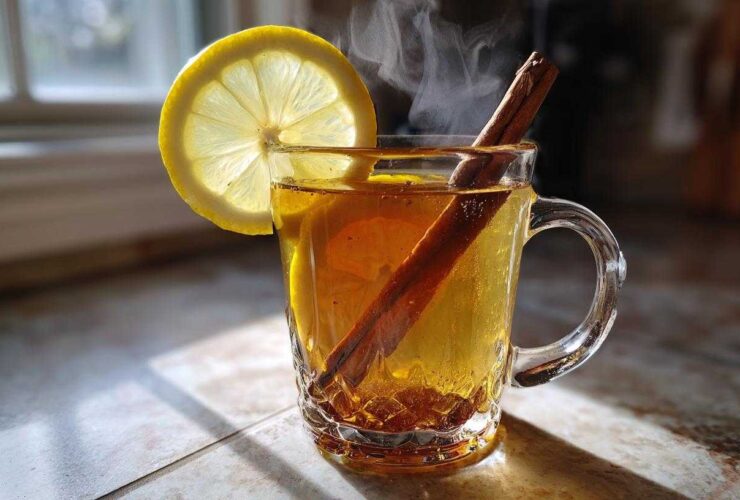 Hot Honey Bourbon Toddy