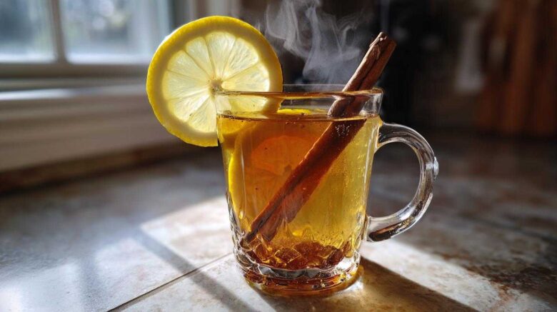 Hot Honey Bourbon Toddy