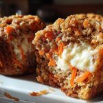 Inside-Out Carrot Cake Muffins with Cream Cheese Filling