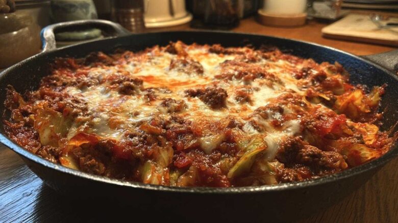 Lazy One-Pan Cabbage Roll Casserole
