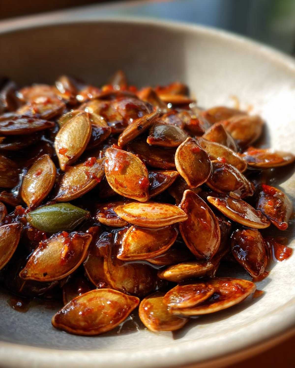 Maple Chili Roasted Pumpkin Seeds - detail 1