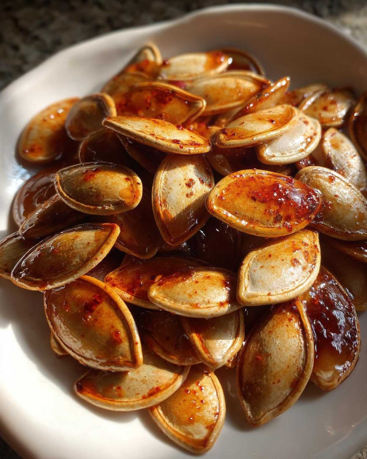 Maple Chili Roasted Pumpkin Seeds - detail 3