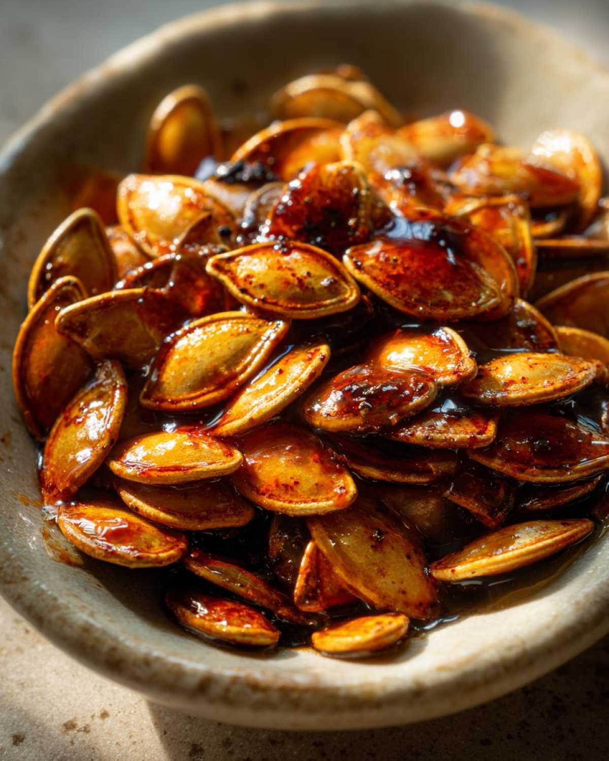 Maple Chili Roasted Pumpkin Seeds - detail 4