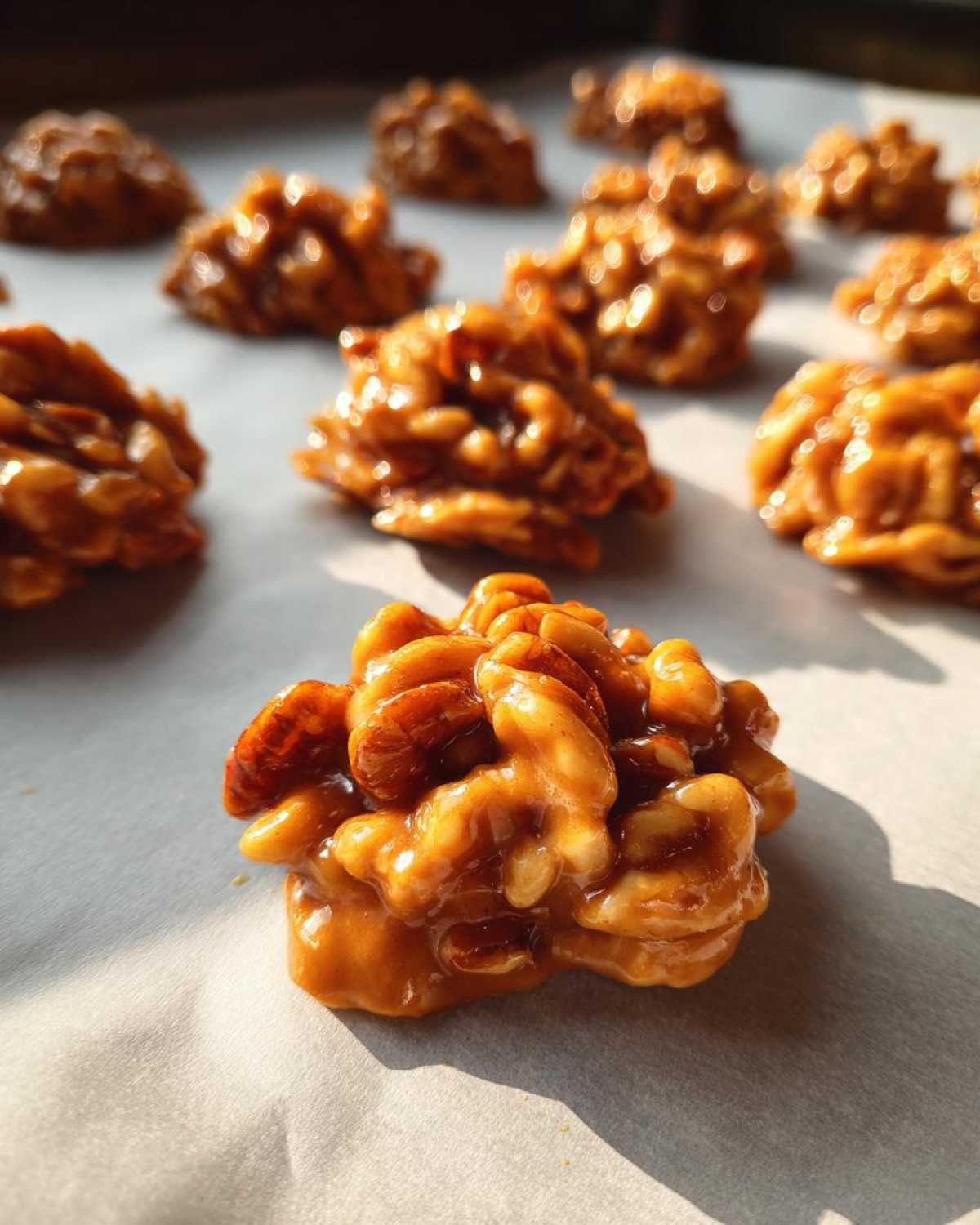 No-Bake Maple Pecan Pralines - detail 3