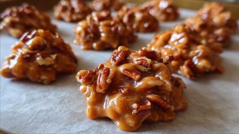 No-Bake Maple Pecan Pralines