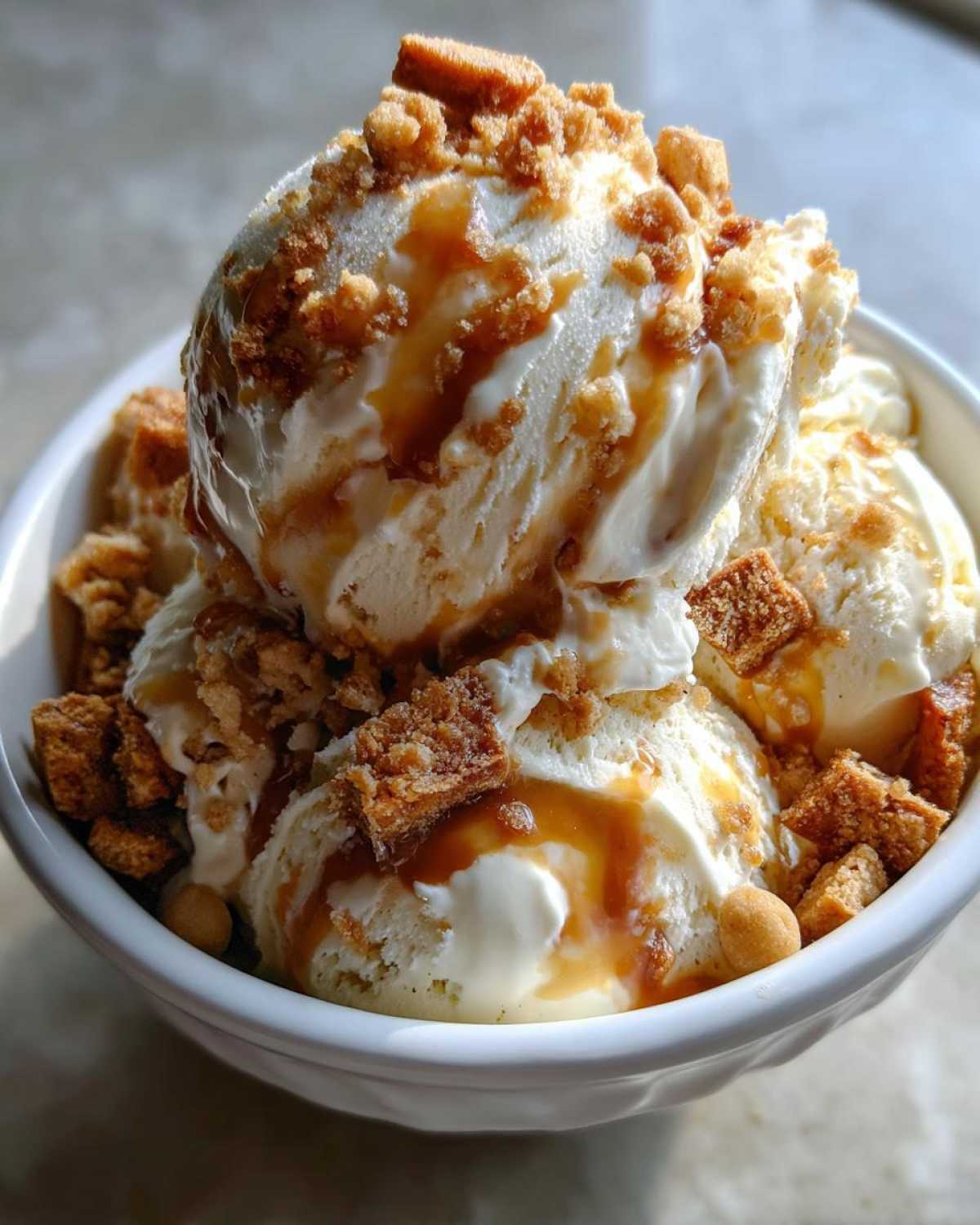 No-Churn Caramel Apple Pie Ice Cream - detail 4