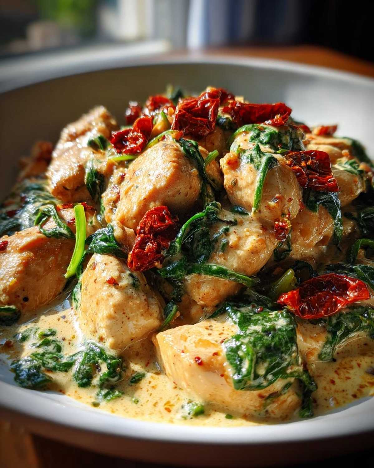 One-Pot Creamy Tuscan Chicken with Spinach - detail 4