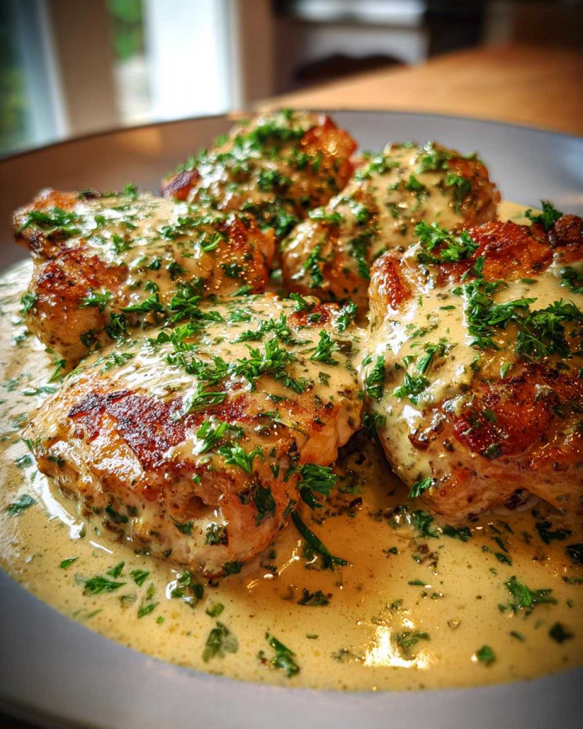 Pan-Seared Chicken in Apple Cider Cream Sauce - detail 4