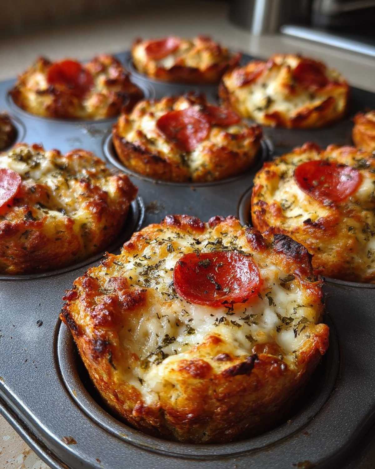 Pull-Apart Pizza Bread (Game Day Appetizer) - detail 3