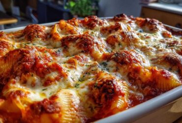 Pumpkin Ricotta Stuffed Shells (Fall Pasta Bake)
