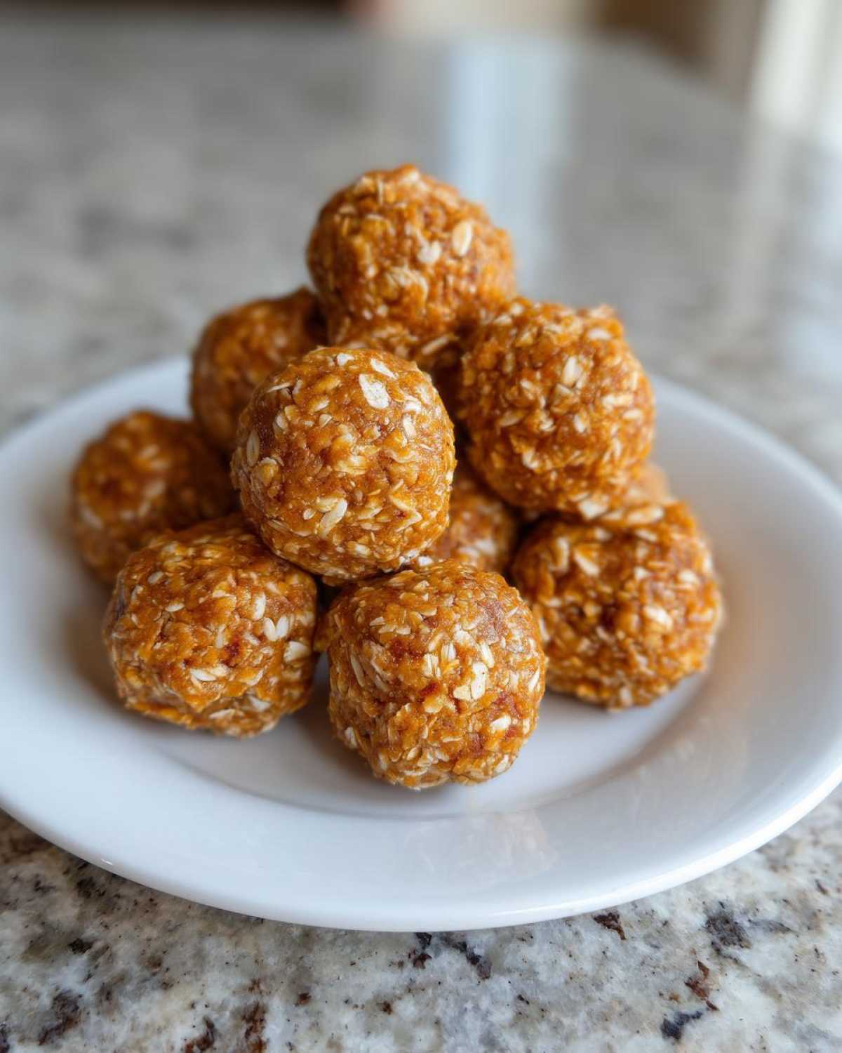 Pumpkin Spice Energy Bites (No-Bake Snack) - detail 2
