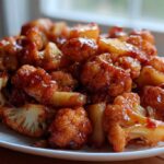 Sweet and Sour Cauliflower (Healthy Takeout Fix)