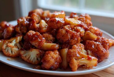 Sweet and Sour Cauliflower (Healthy Takeout Fix)