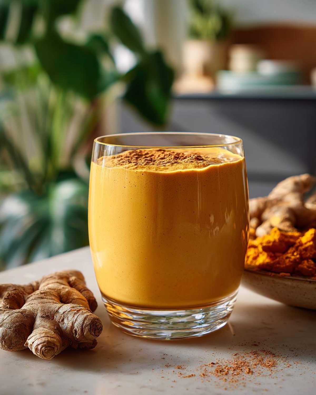 Turmeric Pumpkin Protein Smoothie - detail 1