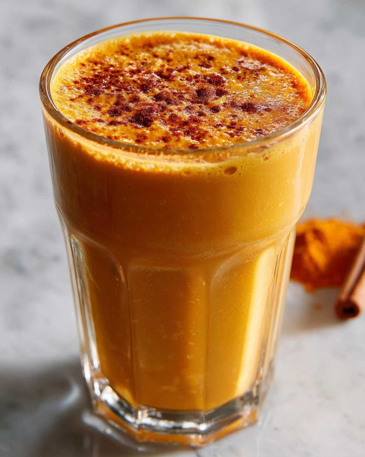 Turmeric Pumpkin Protein Smoothie - detail 4